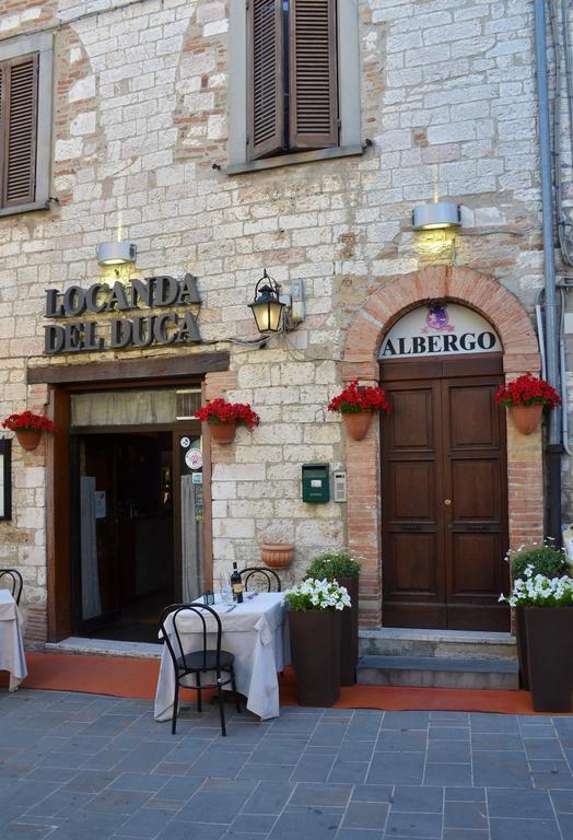 Locanda Del Duca Gubbio Exteriér fotografie